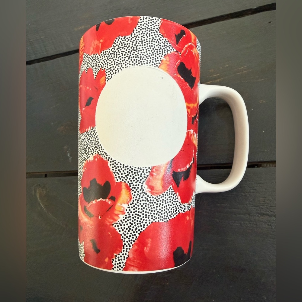 Starbucks Poppy Ceramic Mug *RARE*